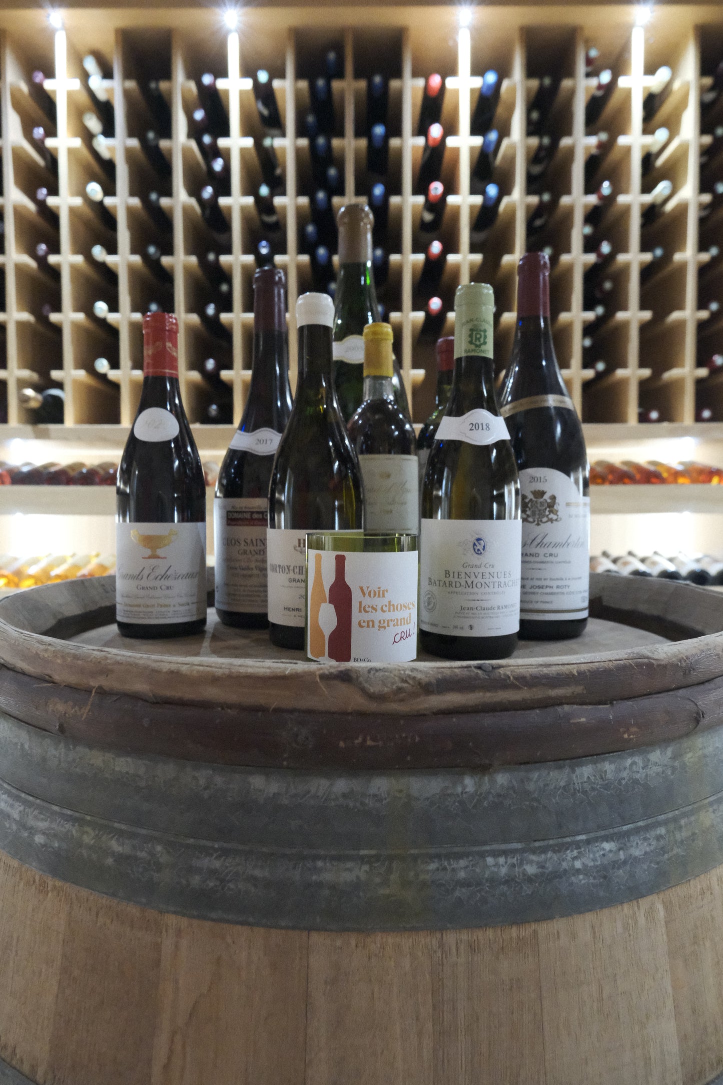 Bougie BO&Co. Voir les choses en Grand Cru