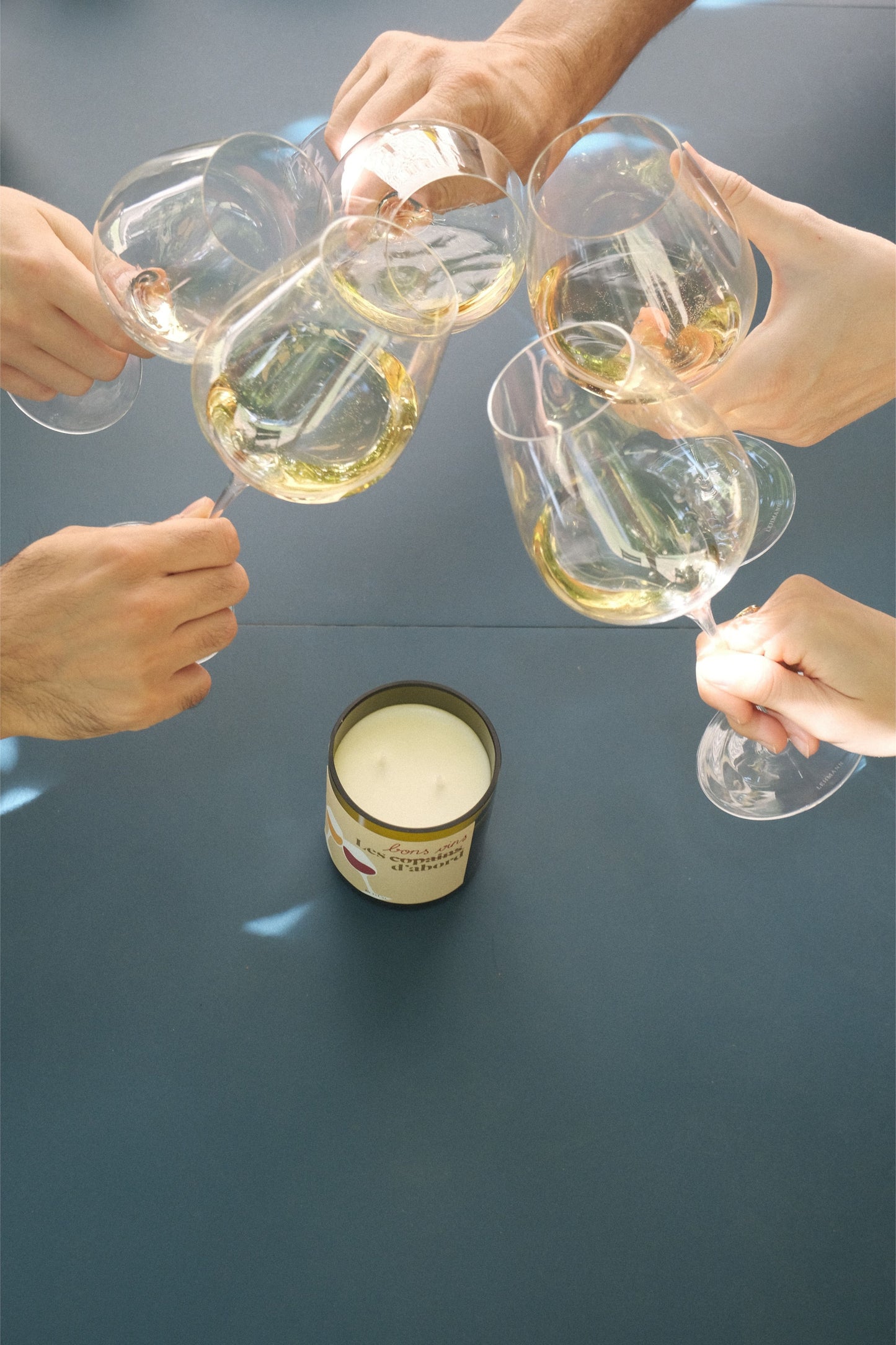 Bougie BO&Co Les bons vins d'abord